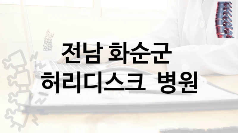 전남 화순군 
허리디스크  병원