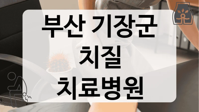 부산 기장군 치질 치료병원