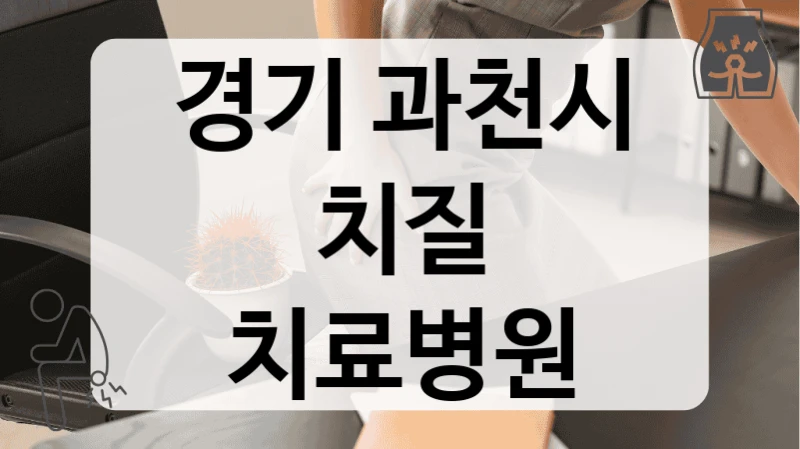 경기 과천시 치질치료 항문 외과 교통 편리한 리스트