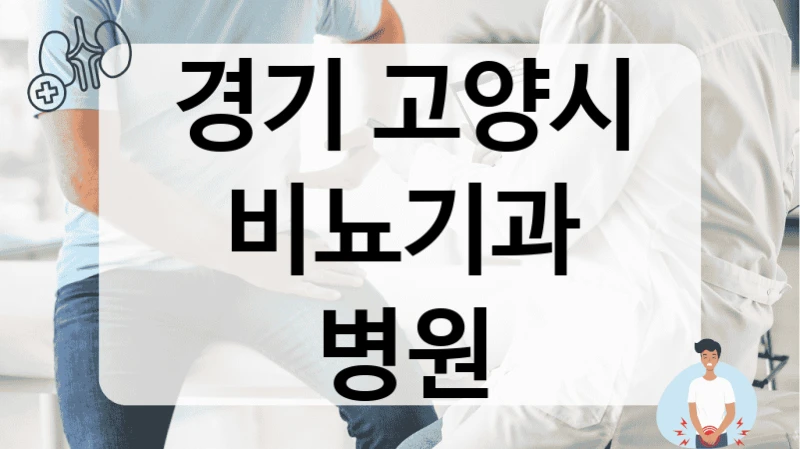 경기 고양시 비뇨기과 병원